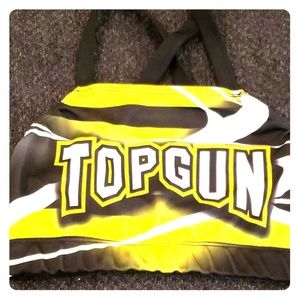 Topgun allstars strappy back cheer sports bra